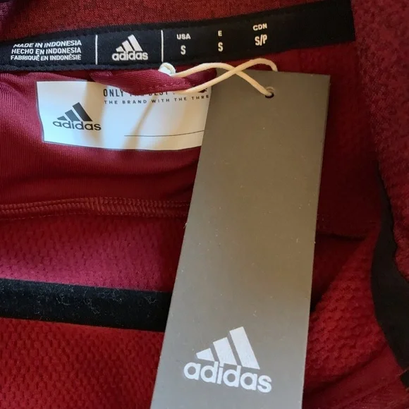 Adidas Mens Team 1/4 Zip Long Sleeve, S,M,L - Picture 3 of 7